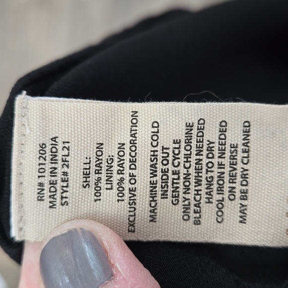 Soft Surroundings Epiphany Maxi Dress Velvet Floral Mixed Panel Rayon Plus SZ 14 - Picture 15 of 17